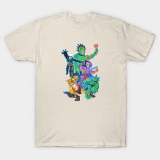 Airgam Comic Superheros (Bad Guys) T-Shirt